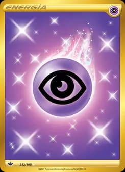 Energía Psíquica card in Spanish