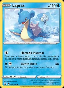 Lapras card in Spanish