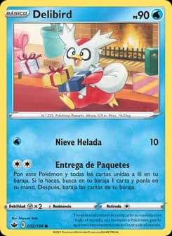 Delibird card in Spanish