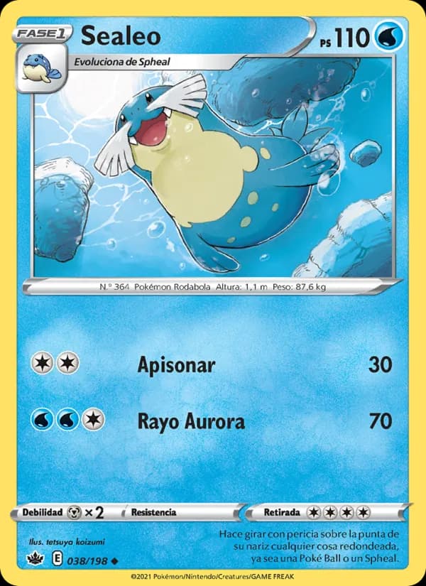 Sealeo card in Spanish