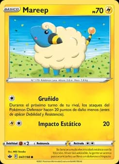 Mareep card in Spanish