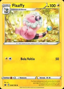 Flaaffy card in Spanish