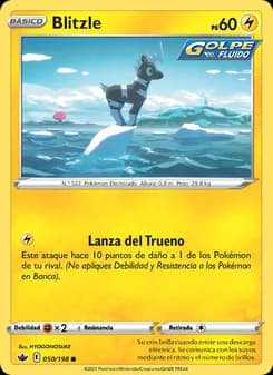 Blitzle card in Spanish