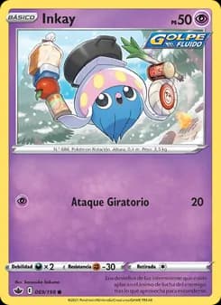 Inkay card in Spanish