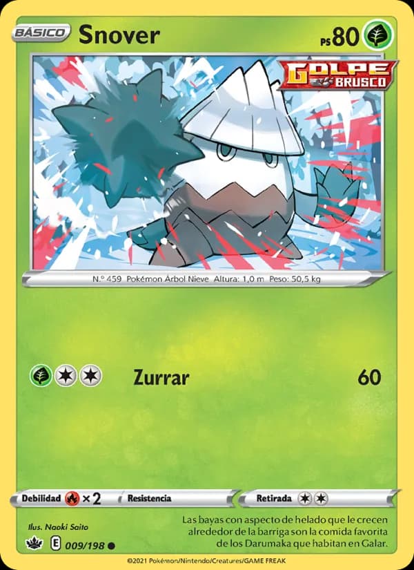 Snover card in Spanish