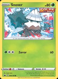 Snover card in Spanish