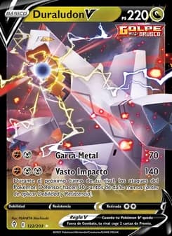 Duraludon V card in Spanish