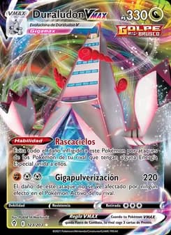 Duraludon VMAX card in Spanish