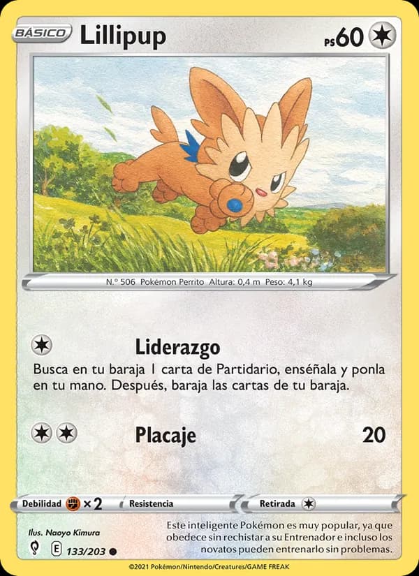 Lillipup card in Spanish