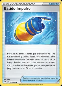 Batido Impulso card in Spanish