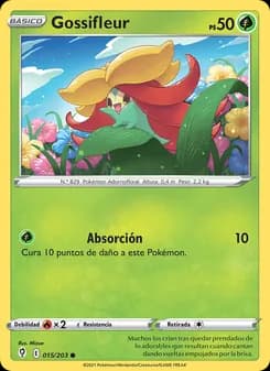 Gossifleur card in Spanish