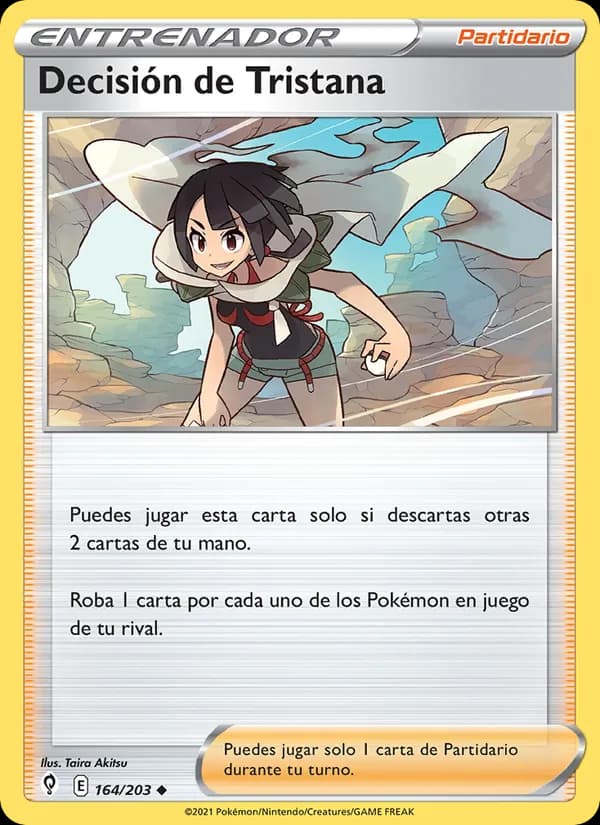 Decisión de Tristana card in Spanish