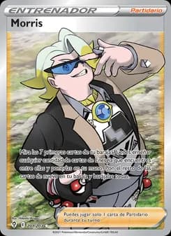 Morris card in Spanish