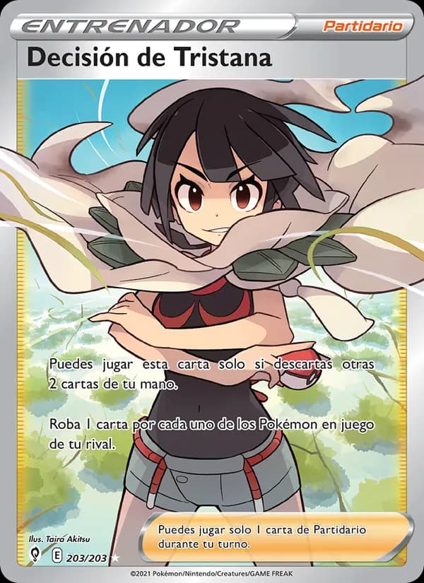 Decisión de Tristana card in Spanish