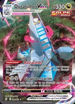 Duraludon VMAX card in Spanish