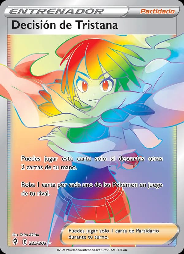 Decisión de Tristana card in Spanish
