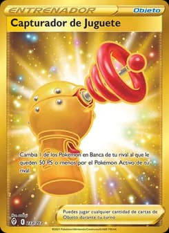 Capturador de Juguete card in Spanish