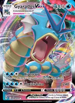 Gyarados VMAX card in Spanish