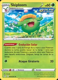 Skiploom card in Spanish