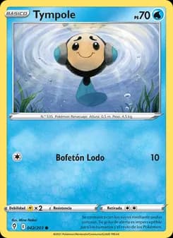 Tympole card in Spanish