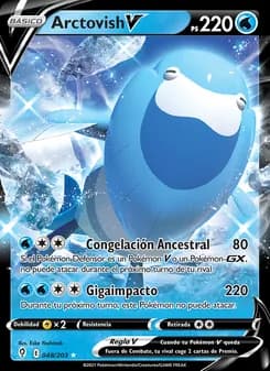 Arctovish V card in Spanish