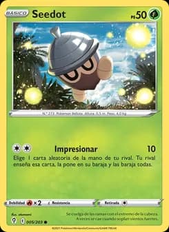 Seedot card in Spanish