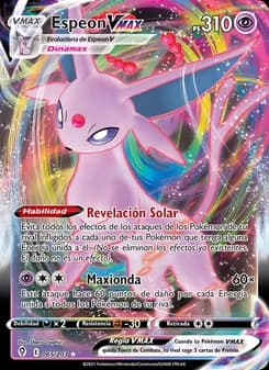 Espeon VMAX card in Spanish