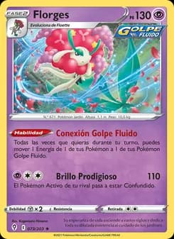 Florges card in Spanish