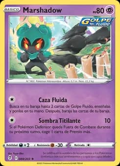 Marshadow card in Spanish