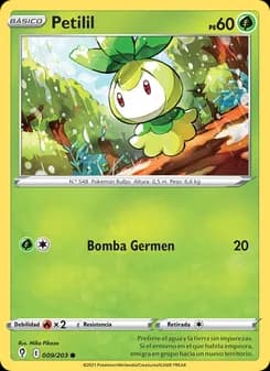 Petilil card in Spanish