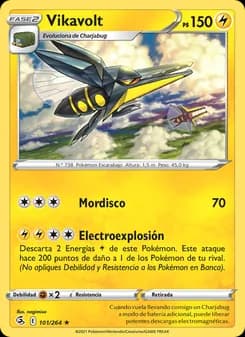 Vikavolt card in Spanish