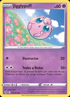 Jigglypuff card in Spanish