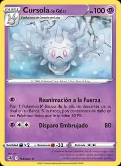 Cursola de Galar card in Spanish