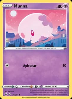 Munna card in Spanish
