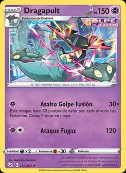 Dragapult card in Spanish