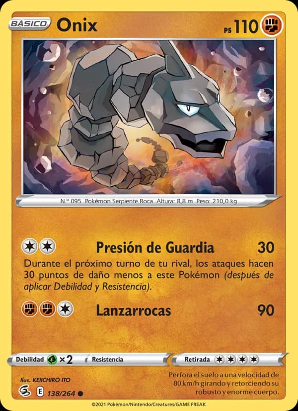 Onix card in Spanish