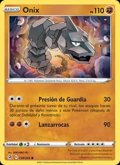 Onix card in Spanish