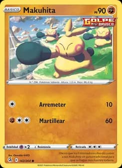 Makuhita card in Spanish