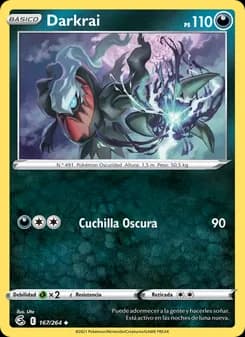 Darkrai card in Spanish