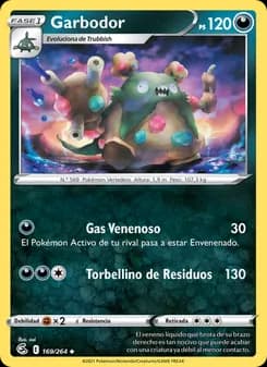 Garbodor card in Spanish