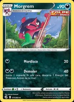 Morgrem card in Spanish