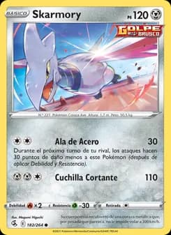 Skarmory card in Spanish
