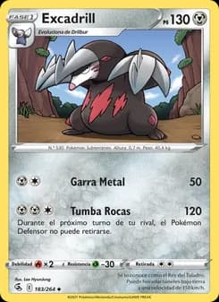Excadrill card in Spanish
