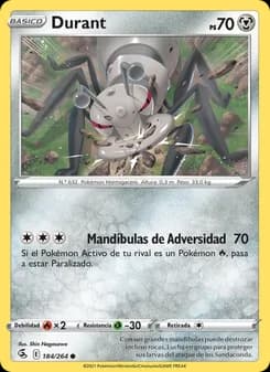 Durant card in Spanish