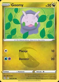 Goomy card in Spanish