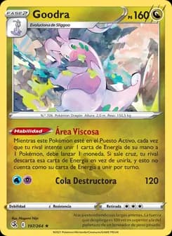 Goodra card in Spanish