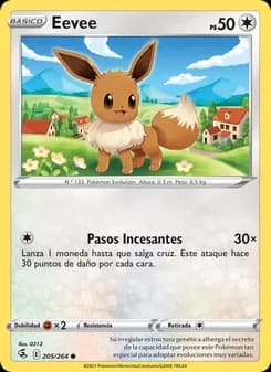 Eevee card in Spanish