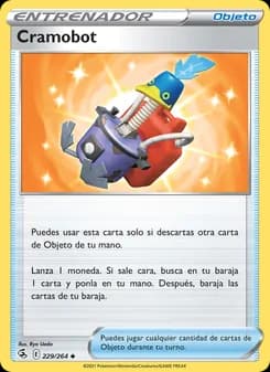 Cramobot card in Spanish