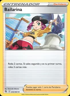 Bailarina card in Spanish