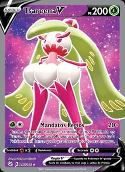 Tsareena V card in Spanish